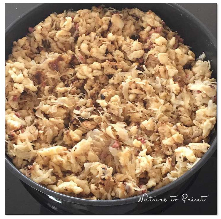 Allgäuer Krautspätzle nach Oma Agnes Rezept