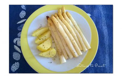 Gebackener Spargel aus dem Ofen. Gesund, einfach & lecker.
