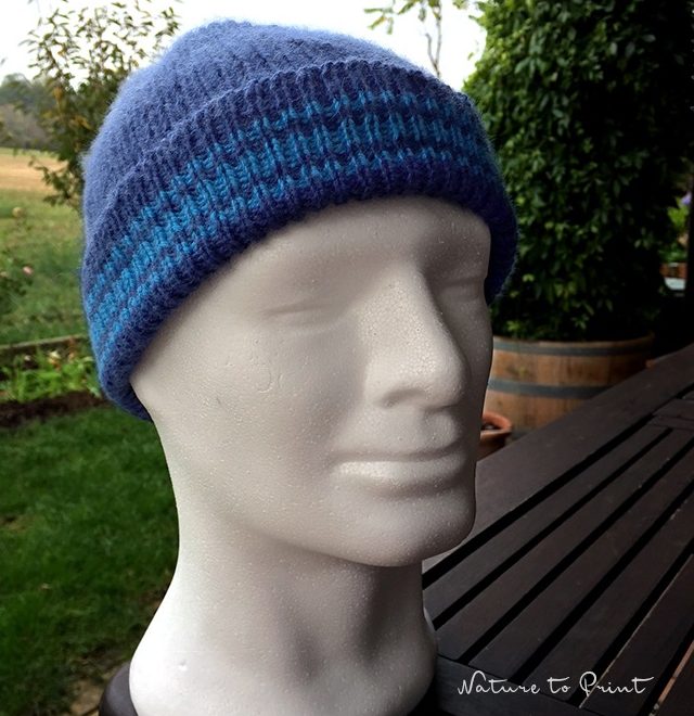 Mützen stricken für Mann und Kind