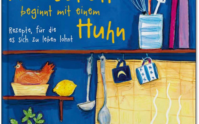 Die Geschichte beginnt mit einem Huhn. Great!