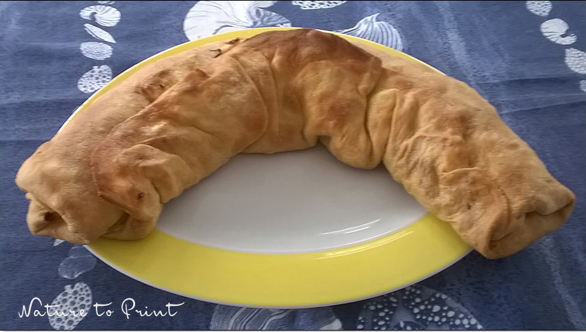 Fertig gebacken: Allgäuer Krautstrudel schmeckt fantastisch und sicher der ganzen Familie