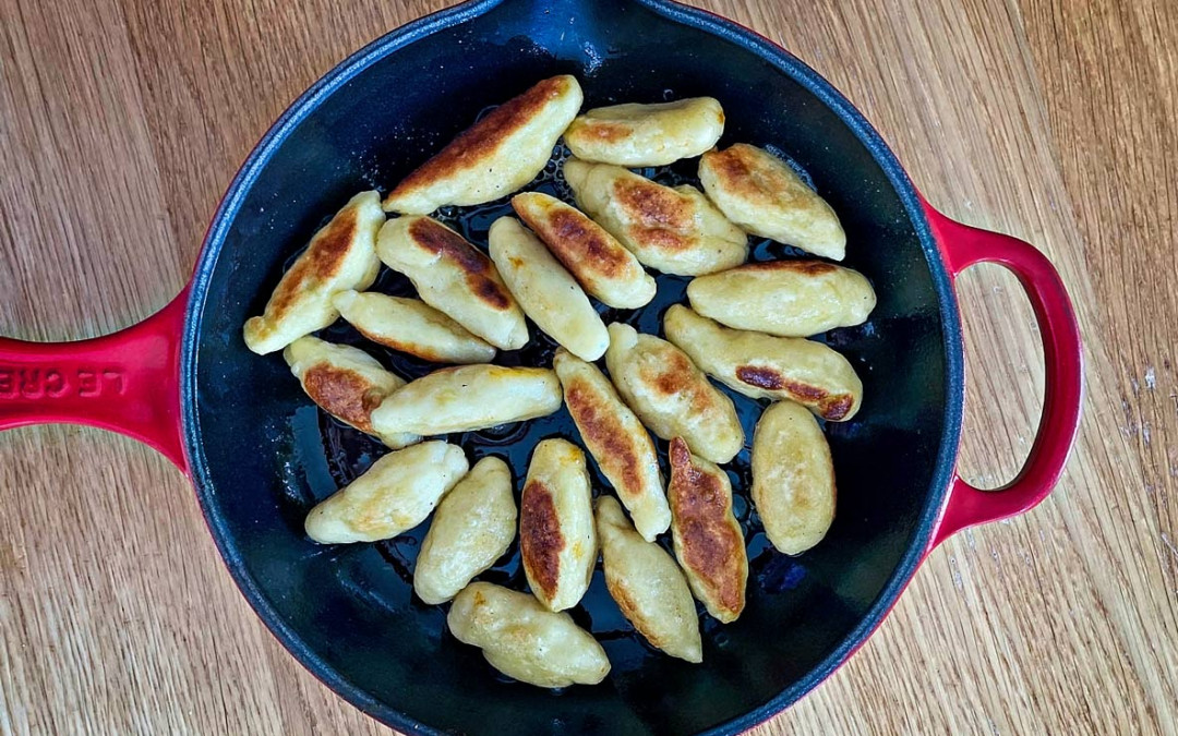Schupfnudeln aus Kartoffelteig, nach Mamas Rezept