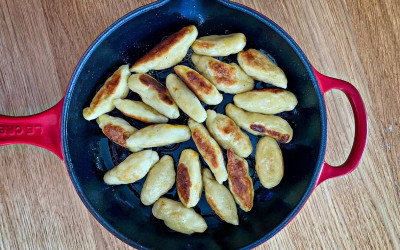 Schupfnudeln aus Kartoffelteig, nach Mamas Rezept